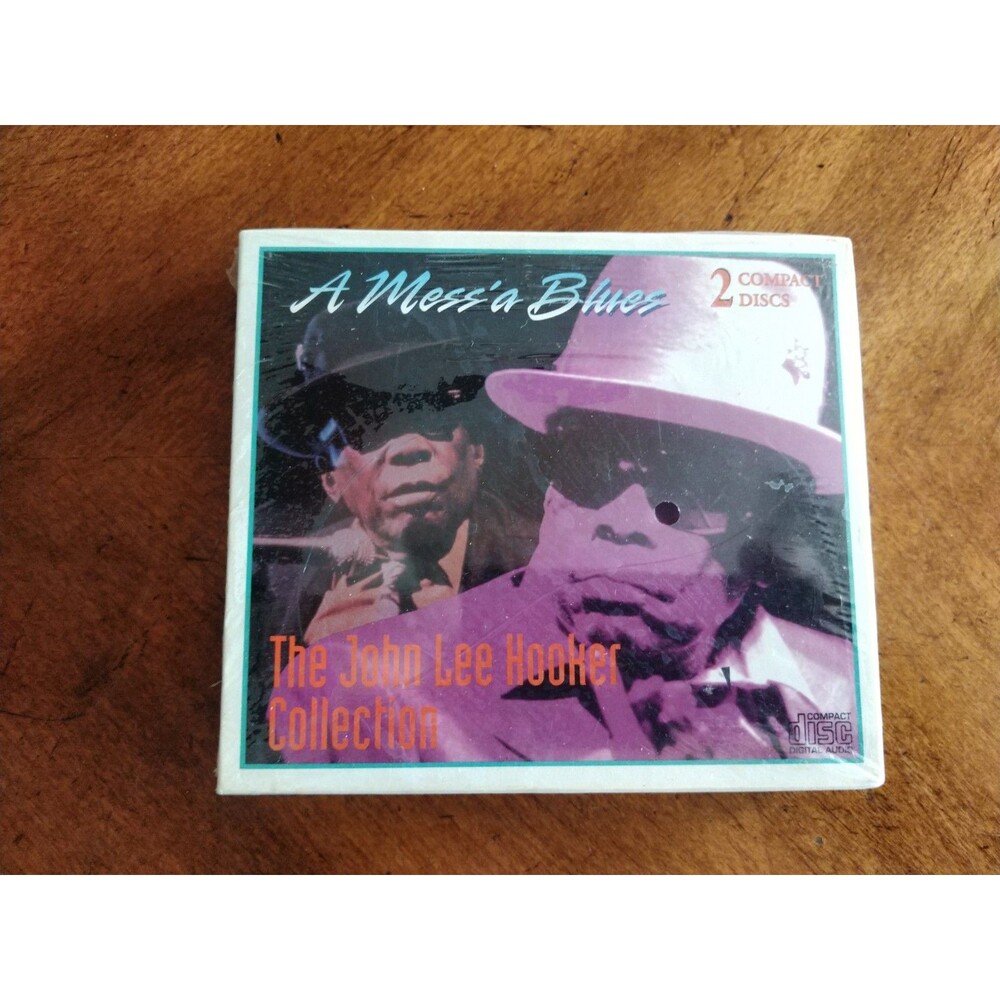 Sealed New    A Mess'a Blues: The John Lee Hooker Collection - 2 CD Box set